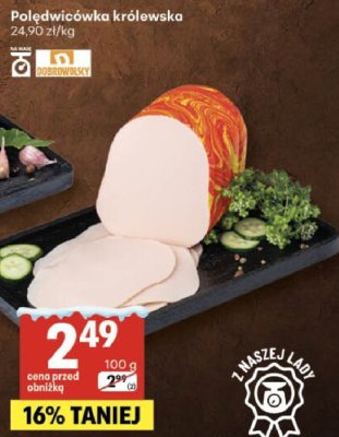 Polędwicówka królewska promocja w Delikatesy Centrum