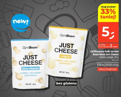 Liofilizowane kulki serowe Geam Beam Just Cheese różne rodzaje promocja w Dealz