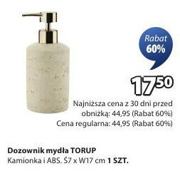 Dozownik mydła TORUP promocja w Jysk