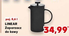 Zaparzacz do kawy 600 ml LINEAR promocja w Kaufland