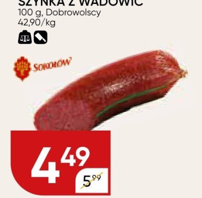 Szynka z wadowic Dobrowolscy promocja w Chata Polska