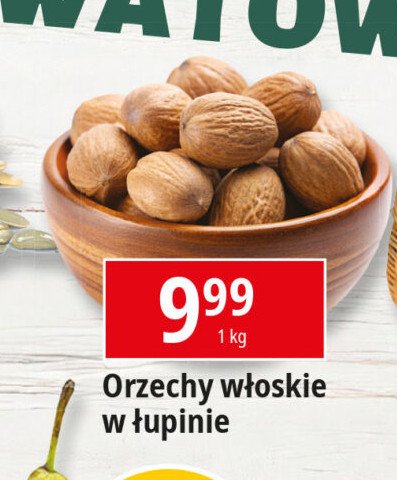 Orzechy włoskie w łupinie promocja