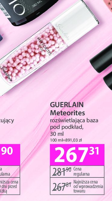 Baza pod makijaż GUERLAIN METEORITES PERFECTING PEARLS ANTI DULLNESS promocja w Hebe