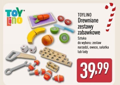 Drewniane zestawy zabawkowe promocja w Aldi
