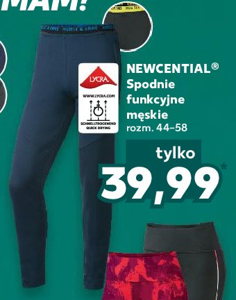 Spodnie wielofunkcyjne męske 48-58 Newcential promocja