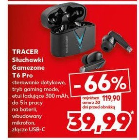 Słuchawki gamezone t6 pro Tracer promocja w Kaufland