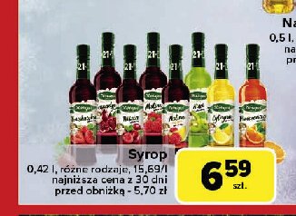 Syrop kiwi Herbapol promocja w Carrefour