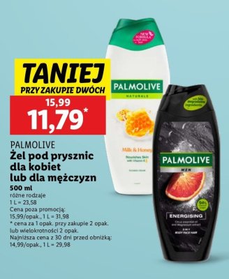 呕el pod prysznic energising Palmolive promocja