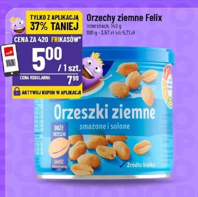 Orzechy ziemne Felix promocja w POLOmarket
