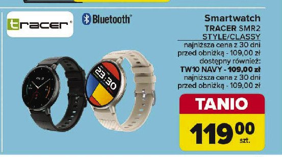 Smartwatch tw10 navy Tracer promocja