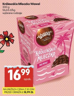 Królewskie Mleczko Wawel wybrane rodzaje promocja w Delikatesy Centrum