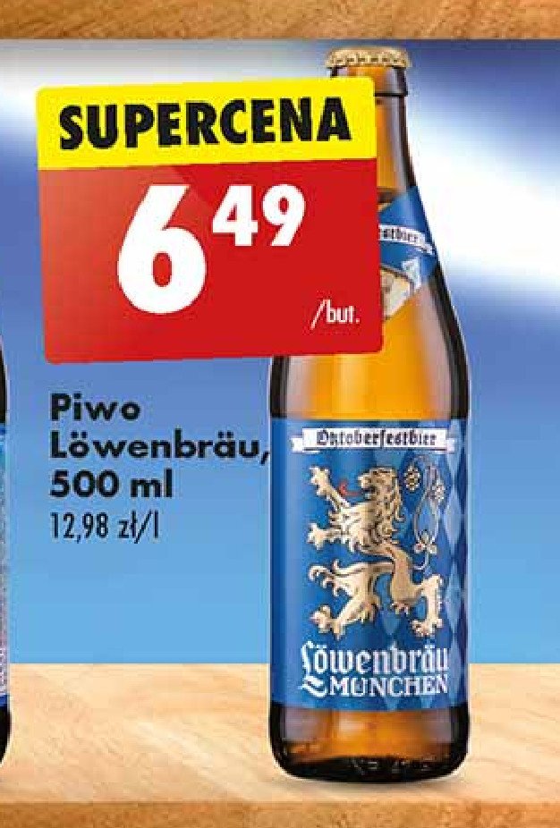 Piwo LOWENBRAU OCTOBERFEST promocja