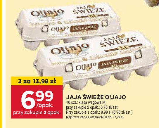 Jaja kl.m O!JAJO promocja w Stokrotka