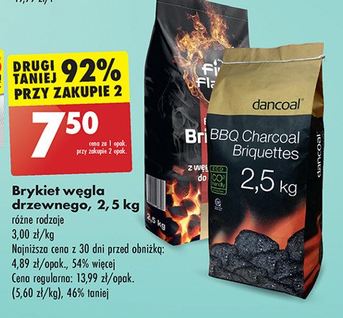 Brykiet Fire & flame promocja