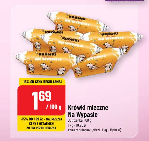 Krówki mleczne Jutrzenka promocja