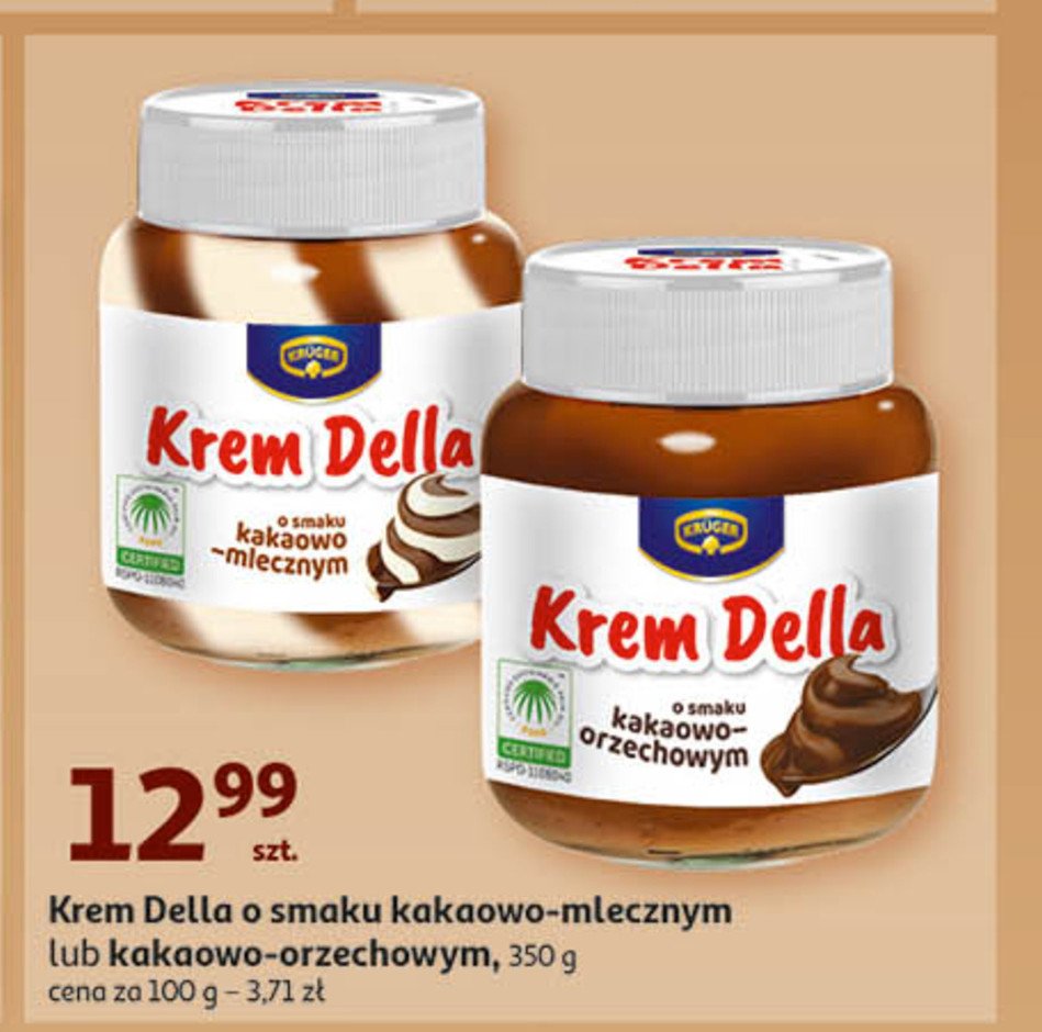 Krem della kakaowo-orzechowy Kruger promocja