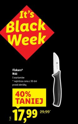 Nóż  promocja w Lidl