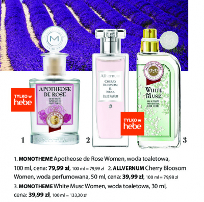 Woda toaletowa Monotheme apotheose de rose promocja