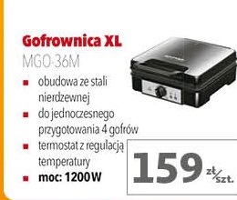 Gofrownica mgo-36m Mpm product promocja