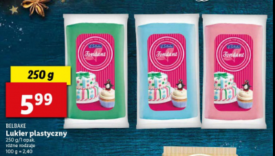 Lukier plastyczny zielony Belbake promocja