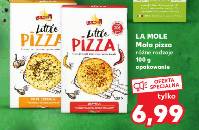 Mała pizza diavola La mole promocja
