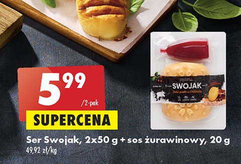 Ser swojak + sos 偶urawinowy promocja