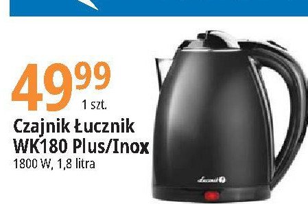 Czajnik wk1800 inox 艁ucznik promocja