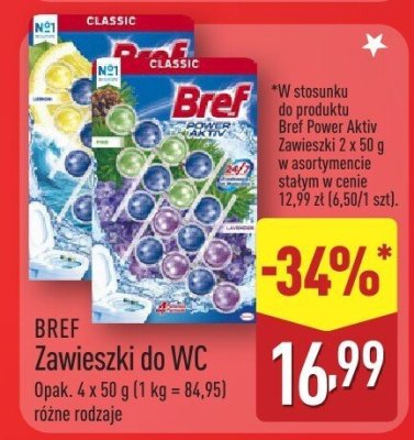 Zawieszki do WC różne rodzaje 4-pak promocja w Aldi