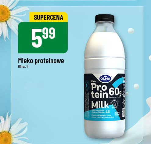 Mleko proteinowe Olma promocja