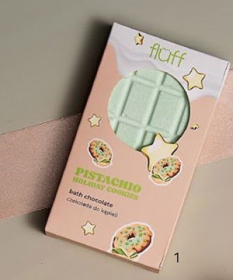 Musująca czekolada do kąpieli Pistachio Holiday Cookies Fluff promocja w Rossmann