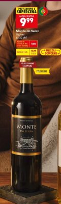 Wino Monte da Serra czerwone promocja w Biedronka
