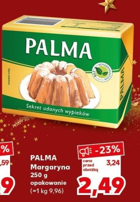 Margaryna Palma 250 g promocja w Kaufland