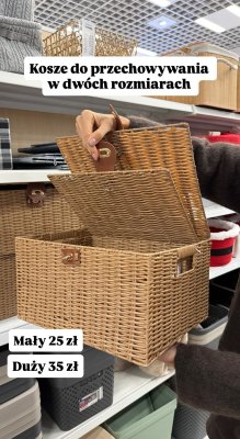 Kosz do przechowywania mały promocja w Pepco