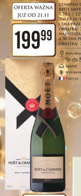 Szampan Chandon Brut Imperial Moet promocja w Dino