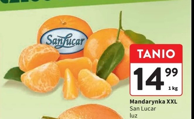 Mandarynki Sanlucar promocja