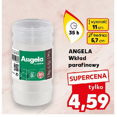 Wkład parafinowy 35 h Angela promocja