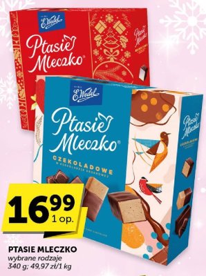 Ptasie mleczko E.Wedel promocja w Groszek