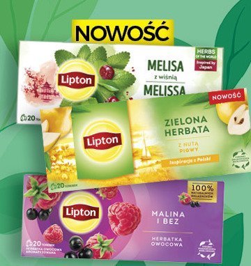 Herbata Lipton Melisa promocja w TOPAZ