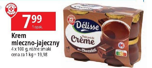 Deser mleczno czekoladowy Wiod膮ca marka delisse promocja