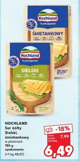 Ser zółty HOCHLAND SIELSKI promocja