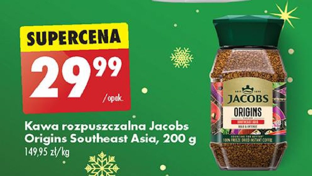 Kawa Jacobs origins promocja w Biedronka