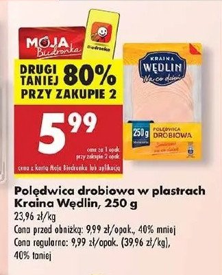 Polędwica drobiowa Kraina wędlin promocja