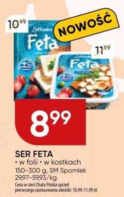 Ser feta promocja w Chata Polska