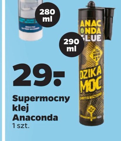 Klej błyskawiczny anaconda promocja