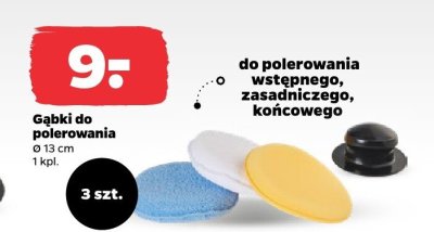 Gąbki do polerowania promocja w Netto