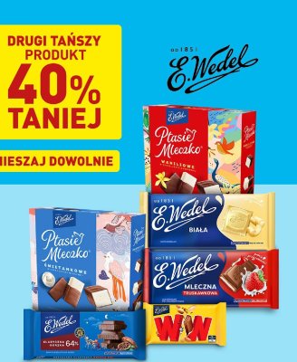 Wszystkie słodycze drugi produkt -40% promocja w Aldi