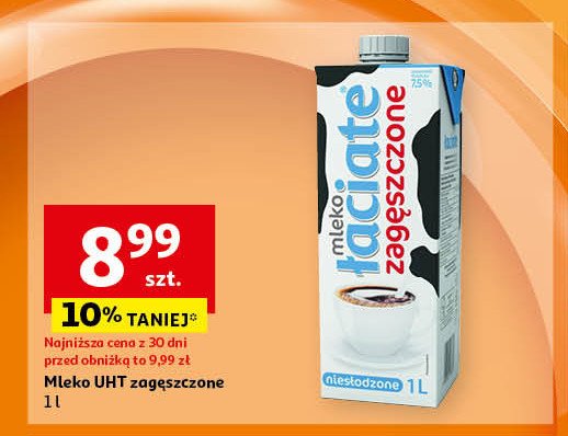 Mleko zagęszczone Łaciate promocja