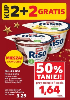 Ryż na mleku Riso różne rodzaje promocja w Kaufland