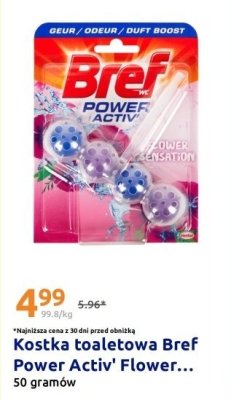 Kostka toaletowa Power Activ' Flower Sensation  promocja w Action