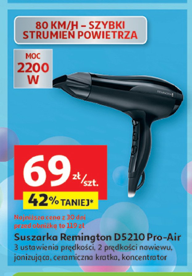 Suszarka d5210 Remington promocja